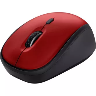 TRUST myš Yvi+ Wireless Mouse Eco Red, červená TRUST myš Yvi+ Wireless Mouse Eco Red, červená
