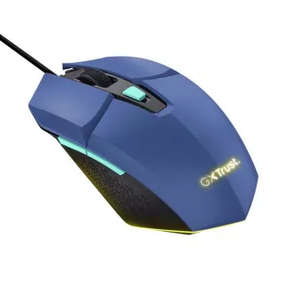 TRUST myš GXT 109B FELOX Gaming Mouse, optická, USB, modrá TRUST myš GXT 109B FELOX Gaming Mouse, optická, USB, modrá