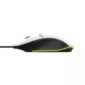 TRUST myš GXT 109W FELOX Gaming Mouse, optická, USB, bílá TRUST myš GXT 109W FELOX Gaming Mouse, optická, USB, bílá
