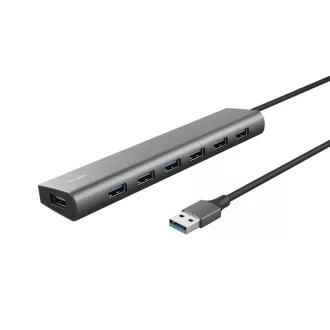 TRUST rozbočovač HALYX, 7portový rozbočovač USB 3.2 Gen1 TRUST rozbočovač HALYX, 7portový rozbočovač USB 3.2 Gen1