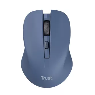 TRUST myš Mydo tichá bezdrátová myš, optická, USB, modrá