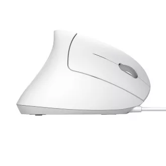TRUST vertikální myš Verto ergonomická myš, USB, bílá TRUST vertikální myš Verto ergonomická myš, USB, bílá
