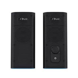 TRUST reproduktory GXT 612 CETIC RGB-Illuminated 2.0 Speaker Set, Bluetooth, černá TRUST reproduktory GXT 612 CETIC RGB-Illuminated 2.0 Speaker Set, Bluetooth, černá