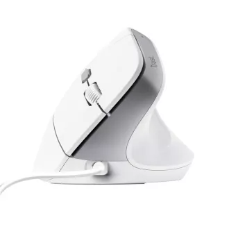 TRUST myš Bayo II Ergonomická vertikální myš, USB, bílá TRUST myš Bayo II Ergonomická vertikální myš, USB, bílá