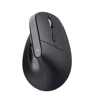 TRUST myš Bayo+ Ergonomická vertikální myš, Bezdrátová, černá TRUST myš Bayo+ Ergonomická vertikální myš, Bezdrátová, černá