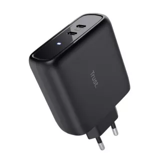 TRUST nabíječka MAXO 65W, 2x USB-C, černá TRUST nabíječka MAXO 65W, 2x USB-C, černá