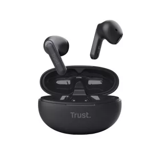 TRUST sluchátka Yavi, Bluetooth, špunty, černá TRUST sluchátka Yavi, Bluetooth, špunty, černá