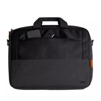 TRUST Taška na notebook 16" Lisboa Bag - černá TRUST Taška na notebook 16" Lisboa Bag - černá