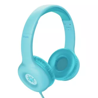 TRUST sluchátka Nouna Kids Headphones, Modrá TRUST sluchátka Nouna Kids Headphones, Modrá