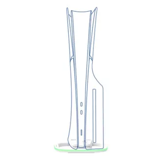 TRUST podstavec pod PS5 GXT 229, LED, USB-C, bílá TRUST podstavec pod PS5 GXT 229, LED, USB-C, bílá