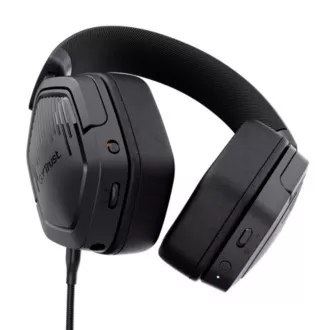 TRUST Herní sluchátka GXT 493 Carus, Bluetooth, 2.4GHz, černá TRUST Herní sluchátka GXT 493 Carus, Bluetooth, 2.4GHz, černá