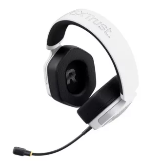 TRUST Herní sluchátka GXT 493W Carus, Bluetooth, 2.4GHz, bílá TRUST Herní sluchátka GXT 493W Carus, Bluetooth, 2.4GHz, bílá