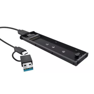 TRUST Externí box pro M.2 SSD, USB-C 3.2 Gen2, M.2 2280, černá TRUST Externí box pro M.2 SSD, USB-C 3.2 Gen2, M.2 2280, černá