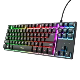 TRUST Klávesnice GXT 833 Thado, Membránová, USB, RGB, černá TRUST Klávesnice GXT 833 Thado, Membránová, USB, RGB, černá
