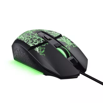 TRUST Myš GXT 113 Felox, Drátová USB, RGB, černá TRUST Myš GXT 113 Felox, Drátová USB, RGB, černá