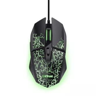 TRUST Myš GXT 113 Felox, Drátová USB, RGB, černá TRUST Myš GXT 113 Felox, Drátová USB, RGB, černá