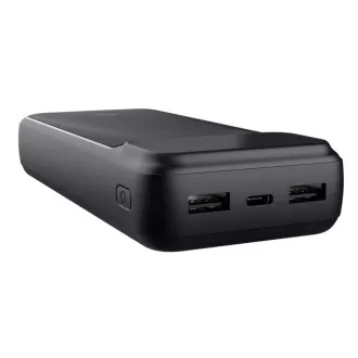 TRUST Powerbanka Avala, 20000 mAh, 1xUSB-C + 2xUSB, černá TRUST Powerbanka Avala, 20000 mAh, 1xUSB-C + 2xUSB, černá
