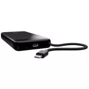 TRUST Powerbanka Fiera, 20000 mAh, S kabelem, 2x USB-C, černá