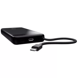 TRUST Powerbanka Fiera, 20000 mAh, S kabelem, 2x USB-C, černá TRUST Powerbanka Fiera, 20000 mAh, S kabelem, 2x USB-C, černá