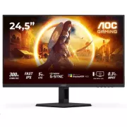 AOC MT 24, 5" 25G4SRE - 1920x1080, Fast IPS, 300Hz (OC 310Hz), 2xHDMI, 1xDP