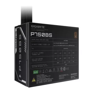 GIGABYTE zdroj P750BS, 750W, 80PLUS Bronze, 120mm GIGABYTE zdroj P750BS, 750W, 80PLUS Bronze, 120mm