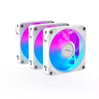 GIGABYTE ventilátor AORUS EZ CHAIN FAN ICE 3-PACK, 3x120mm, bílá GIGABYTE ventilátor AORUS EZ CHAIN FAN ICE 3-PACK, 3x120mm, bílá