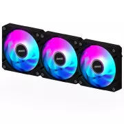 GIGABYTE ventilátor AORUS EZ CHAIN FAN 3-PACK, 3x120mm, černá