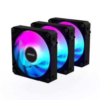 GIGABYTE ventilátor AORUS EZ CHAIN FAN 3-PACK, 3x120mm, černá GIGABYTE ventilátor AORUS EZ CHAIN FAN 3-PACK, 3x120mm, černá