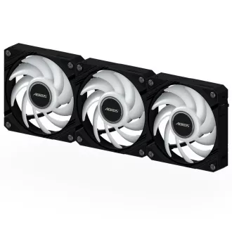 GIGABYTE ventilátor AORUS EZ CHAIN FAN 3-PACK, 3x120mm, černá GIGABYTE ventilátor AORUS EZ CHAIN FAN 3-PACK, 3x120mm, černá
