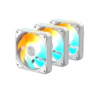 GIGABYTE ventilátor EZ CHAIN FAN 3-PACK, 3x120mm, bílá GIGABYTE ventilátor EZ CHAIN FAN 3-PACK, 3x120mm, bílá