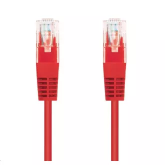 C-TECH kabel patchcord Cat5e, UTP, červený, 2m C-TECH kabel patchcord Cat5e, UTP, červený, 2m