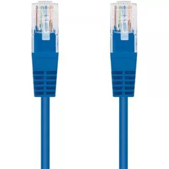 C-TECH kabel patchcord Cat5e, UTP, modrý, 5m C-TECH kabel patchcord Cat5e, UTP, modrý, 5m