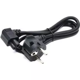 C-TECH kabel síťový VDE 220/230V napájecí notebook 3 pin Schuko, lomený, 1, 8m C-TECH kabel síťový VDE 220/230V napájecí notebook 3 pin Schuko, lomený, 1, 8m