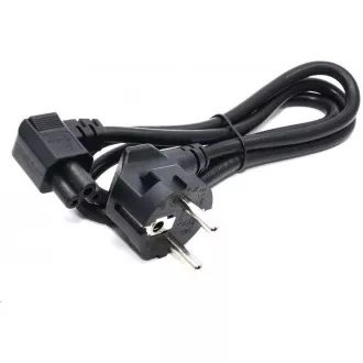 C-TECH kabel síťový VDE 220/230V napájecí notebook 3 pin Schuko, lomený, 1, 8m C-TECH kabel síťový VDE 220/230V napájecí notebook 3 pin Schuko, lomený, 1, 8m