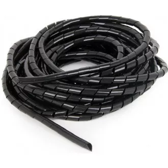 C-Tech CABLEXPERT stahovací spirála na kabely, 12mm, 10 m, černá C-Tech CABLEXPERT stahovací spirála na kabely, 12mm, 10 m, černá