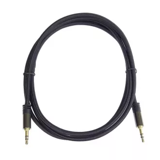 PREMIUMCORD kabel, stíněný, Jack 3.5mm - Jack 3.5mm M/M 1, 5m PREMIUMCORD kabel, stíněný, Jack 3.5mm - Jack 3.5mm M/M 1, 5m