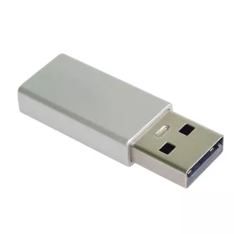 PremiumCord Adaptér USB-C na USB-A 2.0, stříbrná PremiumCord Adaptér USB-C na USB-A 2.0, stříbrná