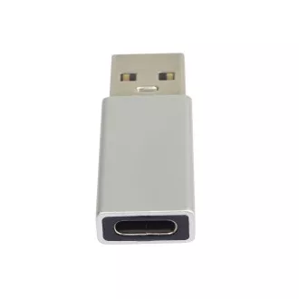 PremiumCord Adaptér USB-C na USB-A 2.0, stříbrná PremiumCord Adaptér USB-C na USB-A 2.0, stříbrná