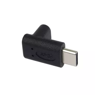 PremiumCord Adaptér USB-C na USB-C, zahnutý 90° PremiumCord Adaptér USB-C na USB-C, zahnutý 90°