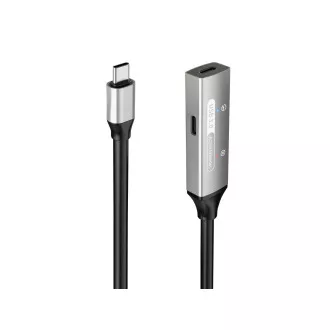 PREMIUMCORD USB-C repeater a prodlužovací kabel Male-Female, 5Gbps Aluminium 10m PREMIUMCORD USB-C repeater a prodlužovací kabel Male-Female, 5Gbps Aluminium 10m