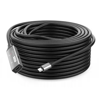 PREMIUMCORD USB-C repeater a prodlužovací kabel Male-Female, 5Gbps Aluminium 10m PREMIUMCORD USB-C repeater a prodlužovací kabel Male-Female, 5Gbps Aluminium 10m