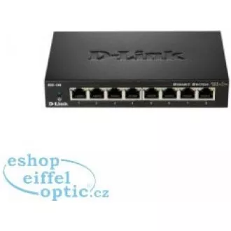 D-Link DGS-108 8-port Gigabit Metal Housing Desktop Switch D-Link DGS-108 8-port Gigabit Metal Housing Desktop Switch