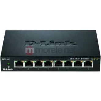 D-Link DGS-108 8-port Gigabit Metal Housing Desktop Switch D-Link DGS-108 8-port Gigabit Metal Housing Desktop Switch