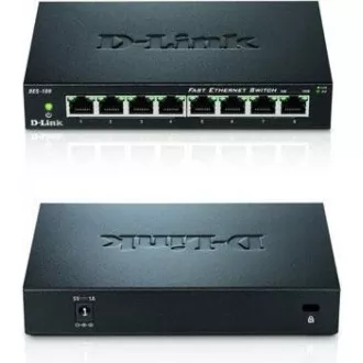 D-Link DES-108 8-port 10/100 Metal Housing Desktop Switch D-Link DES-108 8-port 10/100 Metal Housing Desktop Switch