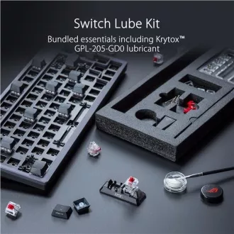 ASUS klávesnice ROG AZOTH, mechanická, Bluetooth, US, černá ASUS klávesnice ROG AZOTH, mechanická, Bluetooth, US, černá