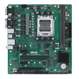 ASUS MB Sc AM5 Pro A620M-C-CSM, AMD A620, 2xDDR5, 1xHDMI, 1xDP, 1xVGA, 1xDVI-D, mATX ASUS MB Sc AM5 Pro A620M-C-CSM, AMD A620, 2xDDR5, 1xHDMI, 1xDP, 1xVGA, 1xDVI-D, mATX