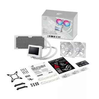 ASUS vodní chladič CPU AIO ROG RYUJIN III 240 ARGB WHITE, 2x120mm, LGA1851, AM5 ASUS vodní chladič CPU AIO ROG RYUJIN III 240 ARGB WHITE, 2x120mm, LGA1851, AM5