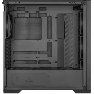 ASUS case TUF GAMING CASE (GT302) TG, Mid Tower, 4x 140mm ARGB Fan, černá ASUS case TUF GAMING CASE (GT302) TG, Mid Tower, 4x 140mm ARGB Fan, černá