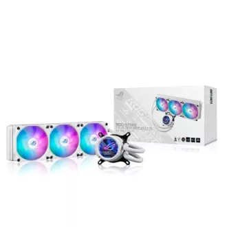 ASUS vodní chladič CPU AIO ROG STRIX LC III 360 ARGB LCD, 3x120mm, LCD Displej, LGA1851, AM5, černá ASUS vodní chladič CPU AIO ROG STRIX LC III 360 ARGB LCD, 3x120mm, LCD Displej, LGA1851, AM5, černá