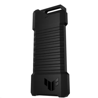 ASUS TUF GAMING A2 SSD NVME case, USB3.2 Gen 2X1, M.2 NVMe SSD kovový box, černá ASUS TUF GAMING A2 SSD NVME case, USB3.2 Gen 2X1, M.2 NVMe SSD kovový box, černá